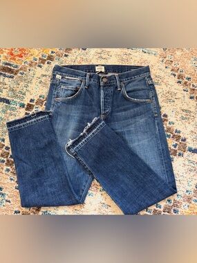 Citizens Of Humanity Emerson crop slim boyfriend jeans